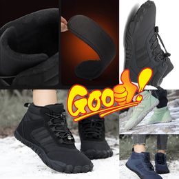 Hot sale Brand Winter Men tactical Boots Waterproof Leather Sneakers Warm Men shoes Snow boots Work Outdoor Man Hiking Boots eur35-48