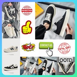Designer Casual Trainer Platform canvas Sports Sneakers Board shoes for women men Fashion Style Patchwork Anti slip wear resistant White Black size39-44