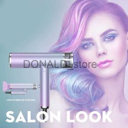 Electric Hair Dryer Professional Strong Wind Salon Hair Dryer Cold And Hot Air Negative Ion Silent Hair Care Foldable Blow Dryer J0117