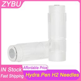 50Pcs H2 Needle Hydrapen Cartridges 3ml Automatic Serum Replacement Mesotherapy Heads Dermapen MTS Tips Dr Hydra Derma Microneedling Roller 12Pins Nano HR HS
