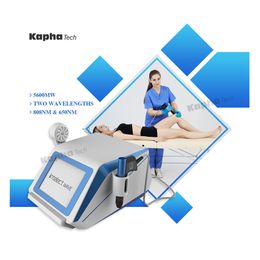 Pneumatic Shockwave Machine Deep Massage Extracorporeal Treatment Device Cold Laser Therapy for Low Back Pain Relief