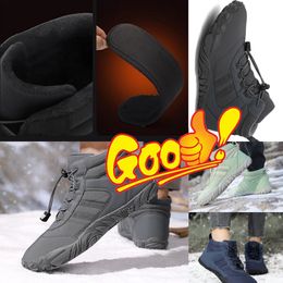 Hot quality Brand Winter Men tactical Boots Waterproof Leather Sneakers Warm Men shoes Snow boots Work Outdoor Man Hiking Boots