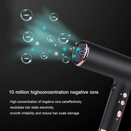 Ds VS Professional Powerful Brushless Hair Dryer With BLDC Motor Negative Ion Hairdryer 240116 MIX LF