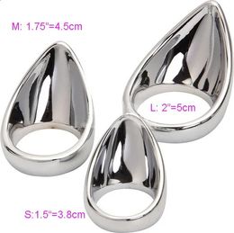 Metal Tears Cock Ring Tongue Shape Penis Ringdildo Cagecock And Ball Sex Toys For Menadult Product 240117