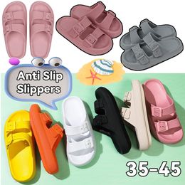 Summer Designer slides womens mans sandal fluffy flat mule slides beige black pink slippers room shoes Onyx slipper pure Sand Bones softy comfortable