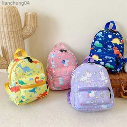 Handbags Children's Cartoon Dinosaur Backpacks for Teenager Cute Kindergarten Schoolbag Waterproof Kids Book bags Boys Girls Animal Bag