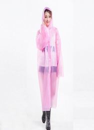 Raincoats Whole Repeatedly Use Adult Emergency Waterproof Raincoat Hood Poncho Camping Plastic Disposable4573852