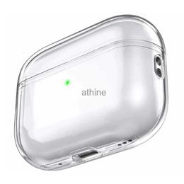 Cell Phone Cases Transparent Earphone Case For Airpods Pro 2 Generation 2022 Cases Hard PC Clear Headphone Cover For Airpods 3 2 1 Charging Bags YQ240117