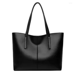 Evening Bags Designer Fashion Trendy Women Luxury Big Handbag PU Leather Large Capacity Ladies Black Tote Hand Bag Style