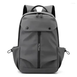 Backpack Men's Nylon Water Repellent Lightweight University Back Pack Men Multifunctional USB Charging Bagpack