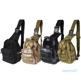 Sacos ao ar livre 600D Mochila Ao Ar Livre Shoder Molle Saco Tático Mochila Mochilas Caminhadas 45 Camuflagem À Prova D 'Água Designer Mens Drop Del Dhj3m