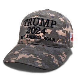 Trump Hat 2024 U.S Presidential Election Cap Baseball Caps Adjustable Speed Rebound Cotton Sports Hats Save America caps Wholesale