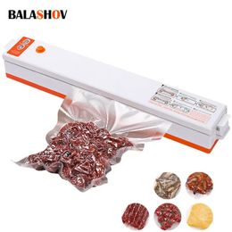 Vacuum Sealer Machine Handheld 220V Home Kitchen Professional Food Packaging Household Film With 10PCS Bags 240116