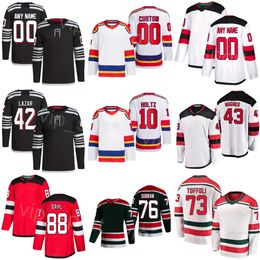 Custom Hockey 76 PK Subban Jersey 73 Tyler Toffoli 43 Luke Hughes 10 Holtz 42 Curtis Lazar 88 Kevin Bahl 2 Brendan Smith 7 Dougie Hamilton Reverse Retro Youth Women Men