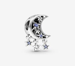 Star Crescent Moon Charms Fit Original European Charm Bracelet Fashion Women Wedding Engagement 925 Sterling Silver Jewellery Acce7289431