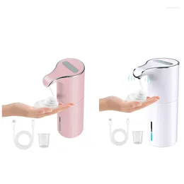 Liquid Soap Dispenser 450Ml Automatic Touchless Foaming Rechargeable Waterproof Foam Pump