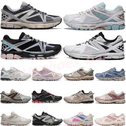 2024 Designer Running Shoes Gel Kahana8 Low Top Retro Athletic Men Women Trainers Outdoor Sports Sneakers Obsidian Grey Cream White Black Ivy M17