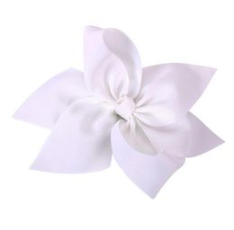 10 Inch Large Grosgrain Ribbon Bow Girls Hairpins Big Bowknot Hair Clips New Hair accessories 8pcs1684665