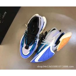 Balmaain Men Sneaker Sole Shuttle Casual Space Sneakers Top Quality Heightened Couple Designer Women Sports Thick Shoes U5VJ