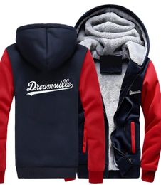winter Hoodies Dreamville merch Men women Warm autumn clothes sweatshirts Zipper jacket fleece hoodie2397583