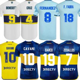 2023 2024 CAVANI Bocas Juniors Soccer Jerseys MARADONA BENEDETTO MARCOS ROJO CARLITOS DE ROSSI TEVEZ SALVIO BARCO JANSON MEDINA 20 21 22 23 24 football shirts