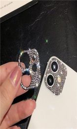 Designed For iPhone13 12 11Cell Phone cases Camera Lens Protector Crystal Diamond Cases Glitter cover Metal Protective Decoration 5197921