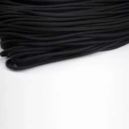 Black 100 Metre Rope Paracord Outdoor 7 Strand Cord Polypropylene 550 Survival Braided Bracelet 240117