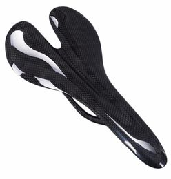 NO LOGO Super Light 95g MatteGlossy Full 3K Carbon Fibre Bike Saddle RoadMTB Bicycle Cushion Cycling Seat Mat 270125mm7941504