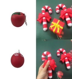 Jumbo Squishy Christmas Crutches Sensory Squeeze Fidget Toys Xmas Gift Box Apple Bell Shape Squishies Stress Reliever Ball Autism 2203879