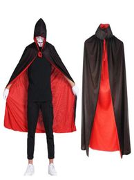 Kids Halloween Cloak Women Mens Party Cosplay Prop Festival Fancy Dress Children Costumes Magician Witch Wizard Gown Robe Cape CSZ1389201