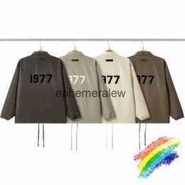Men's Sweaters 1977 Flocking Jacket Men Women 1 1 high Quality Windbreak Windproof jacketephemeralew