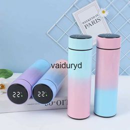 Tumblers Digital Smart Thermos Water Bottle Keep Cold Heat Thermal Bottle Temperature Display Stainless Steel Thermos Baby Children Kidsvaiduryd