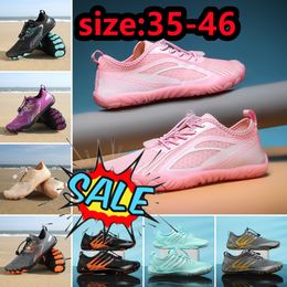 Men Water Aqua Shoes Women Swimming Sneakers Barefoot Sandals Beach Wading Flats Unisex Breathable Quick Dry Footwear hot sale