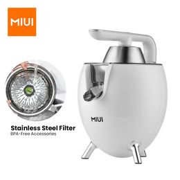 MIUI Citrus Juicer850W Stainless Steel Orange Lemon Electric Set JuicerHard-core Press juicerAluminum Die -casting Handle 240117