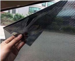 2PcsLot Car Styling Window Foils Sticker Car Sunshade Auto Vehicle Sun Block Sunshading Electrostatic Stickers2336060