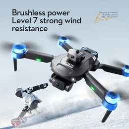 KS11 Brushless Foldable Drone With Dual Camera HD FPV, Obstacle Avoidance, Optical Flow Positioning, 90° Adjustable Lens, Single Battery Can Fly 5-10 Minutes