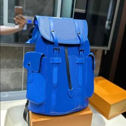 Embossed leather Backpacks Designer Duffel bag back pack Mens and women Fashion Trend Korean Leisure Large Capacity Student Schoolbag messenger bag Laptop Bag
