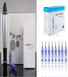 medical Dr Pen Derma Pen with 2pcs 12 36 42 pin nano needle cartridge microneedle derma Roller derma stamp4957319