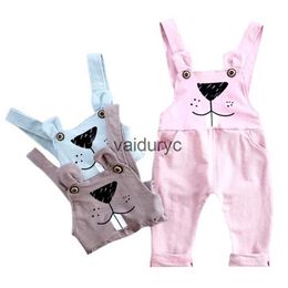 Trousers Lawadka Spring Autumn Cartoon Baby Boys Girls Overalls Pants Cotton Casual Jumpsuit For Kids Pants 2022 New Toddler Trousers H240508