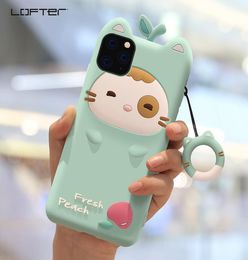 Cartoon Phone Cases for Apple iPhone 7 8 Case Shockproof Fitted Cases for iPhone 7 Plus 8 Plus Silicone Cute Back Cover6808487