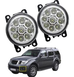 LED Fog Light Assembly For Nissan Pathfinder R51 20052012 Car Front Bumper Daytime Running Fog Lamp H11 12V3060319