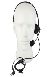 2Pin PTT MIC Earpiece Headset for Motorola Walkie Talkie Radio NewTrack C2229A7568067