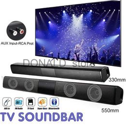 Portable Speakers TV Speaker Bluetooth Speakers for Computer 2.1 Soundbar Subwoofer Bass Stereo Bluetooth Column with Fm AUX TF RCA Music Center J240117