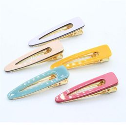 10 Pcs Acrylic Resin Hair Barrettes Fashion Geometric Alligator Hair Clips For Women And Ladies Hair Accessories Random Color 1122635