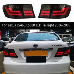 Car Styling Tail Light Assembly Brake Reverse Running Rear Lamp Streamer Turn Signal For Lexus LS460 LS600 LS430 LS400 LED Taillight 06-09