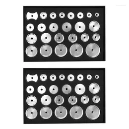 Watch Repair Kits 50Pcs Back Case Metal Aluminium Closer Press Dies Tool