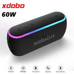 Portable Speakers XDOBO X8 III 60W Bluetooth-Compatiable Speaker IPX7 Waterproof Column TWS Party Stereo Subwoofer Sound Box Suporrt USB/TF/AUX J240117