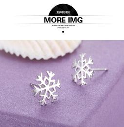 New Arrival 925 Sterling silver Shining Diamond Crown Stud earrings Fashionable Snowflake Jewellery Beautiful Wedding engagement g2018791