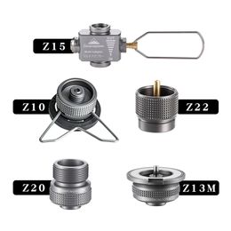 CAMPINGMOON Gas Stove Adapter Saver Plus with Butane Accessories Refill Camping Equipment 240117