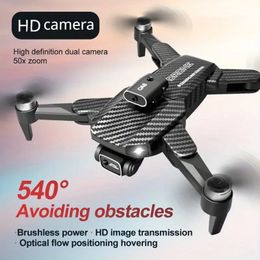 KXMG New V162 Pro Drone Brushless HD Professional ESC Dual Camera Optical 2.4G WIFi Obstacle Avoidance Quadcopter Toys Children UAV